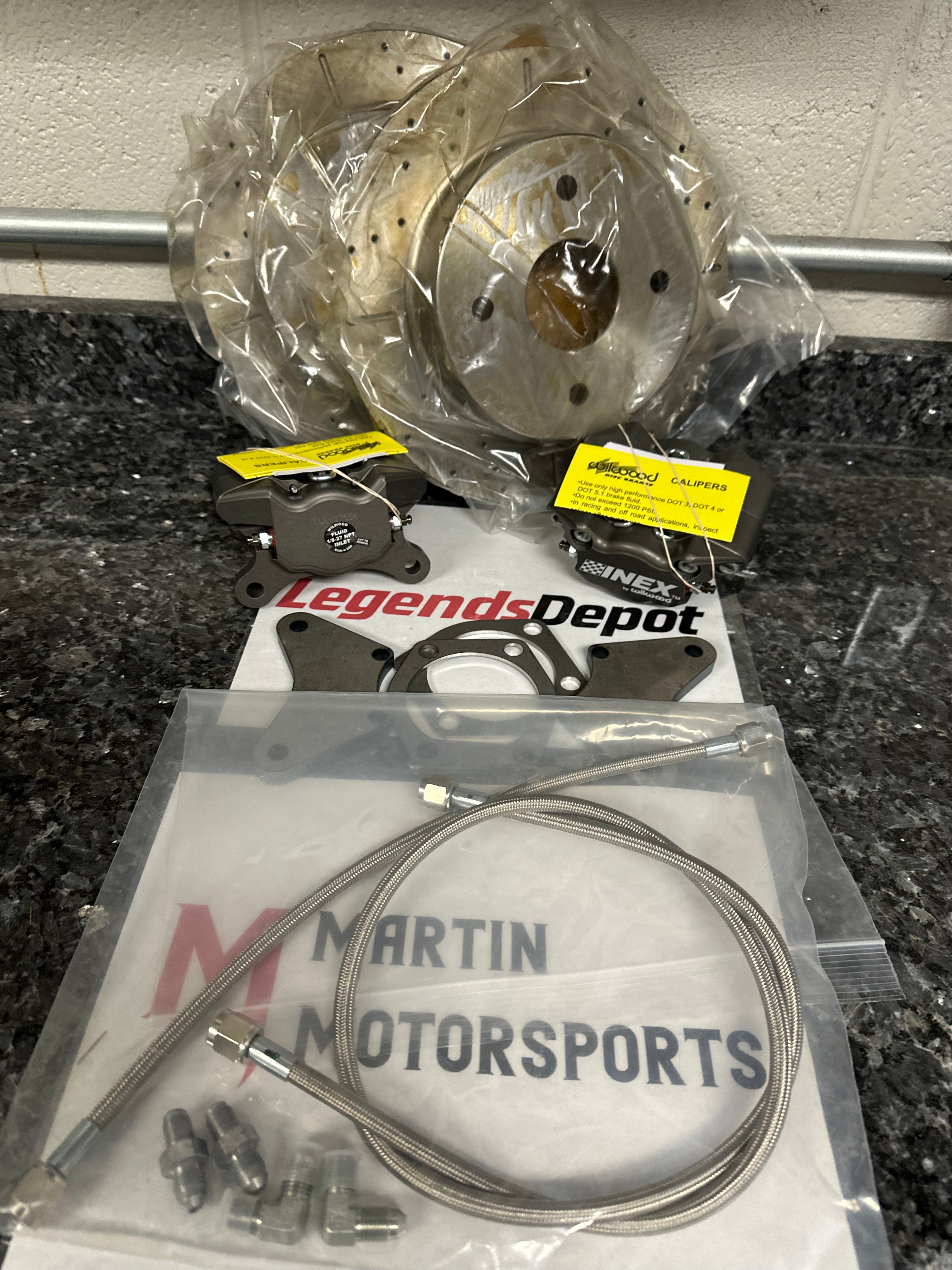 Rear Disc Brakes for Legend Car
