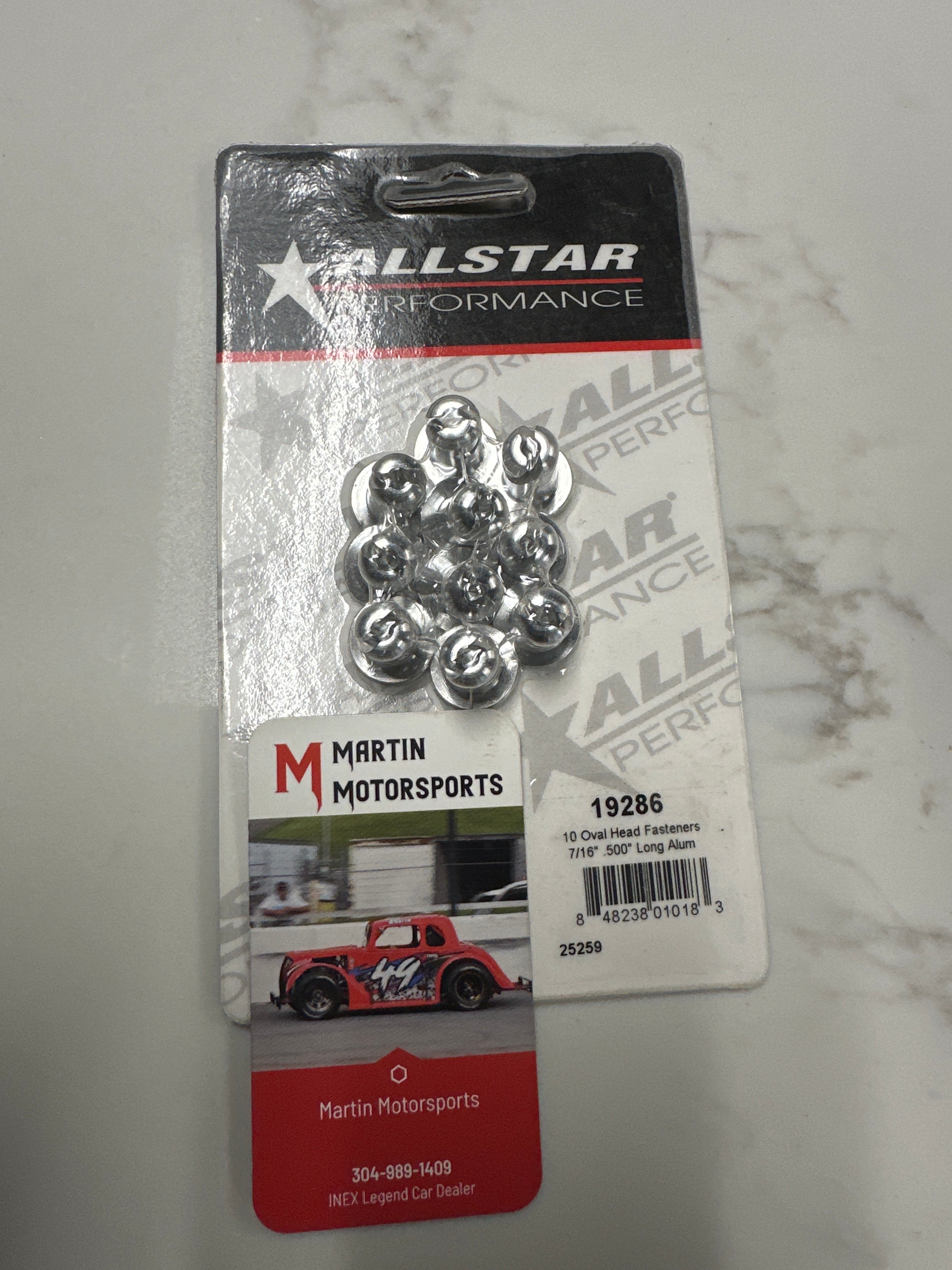 Oval head Fastners