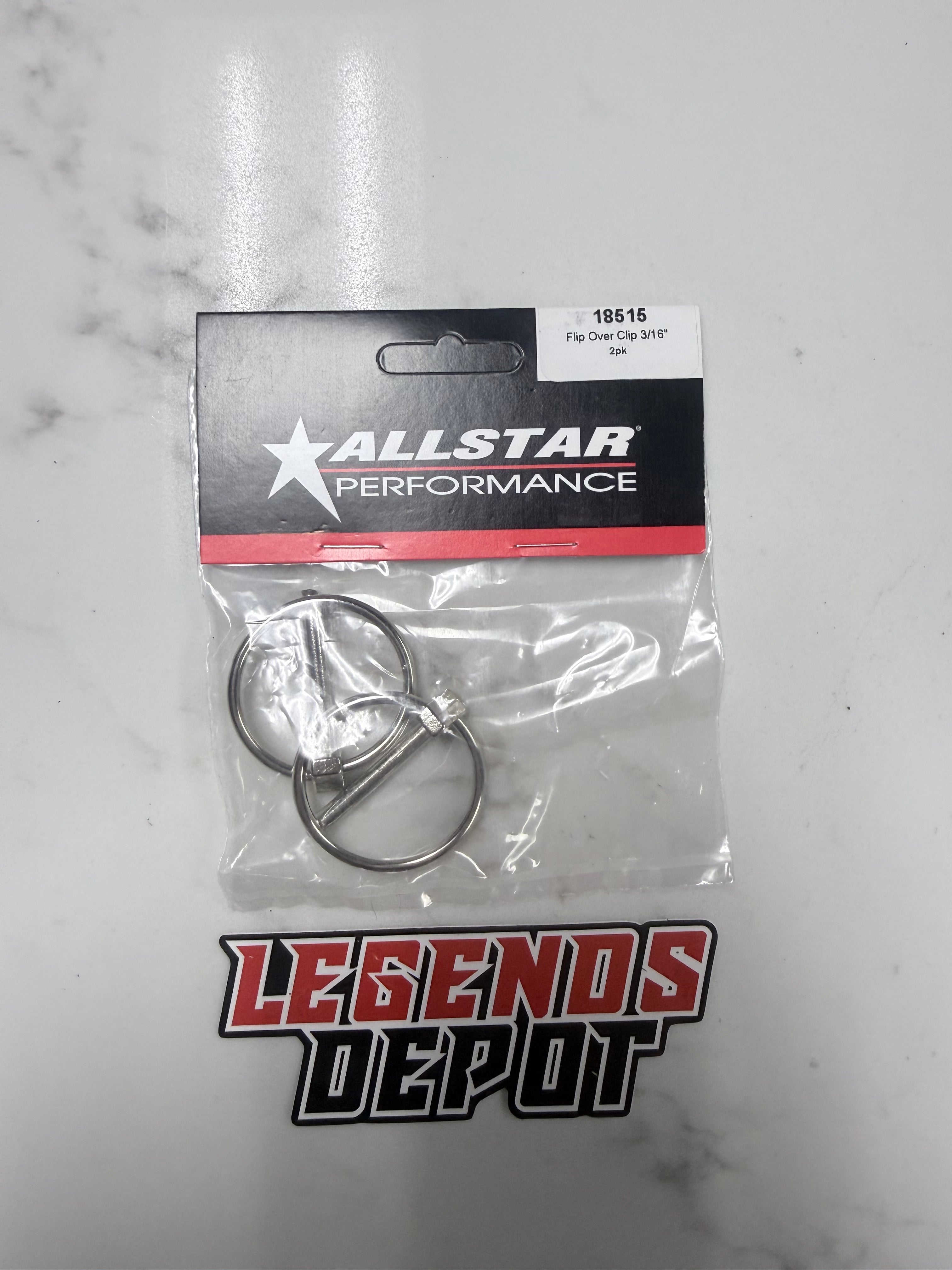 3/16" Flip Over Clip 2pk