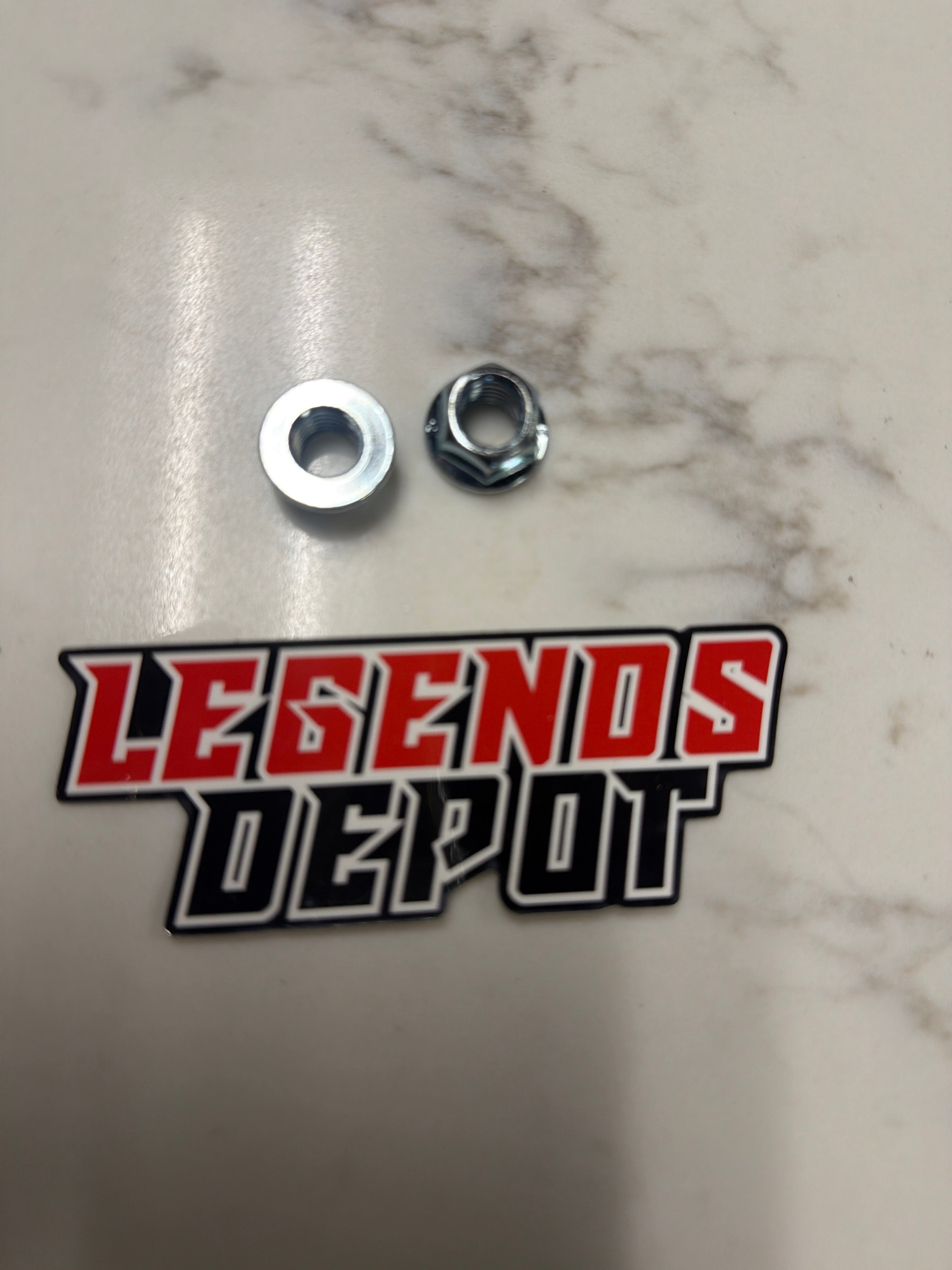 Rear Axle metric nuts