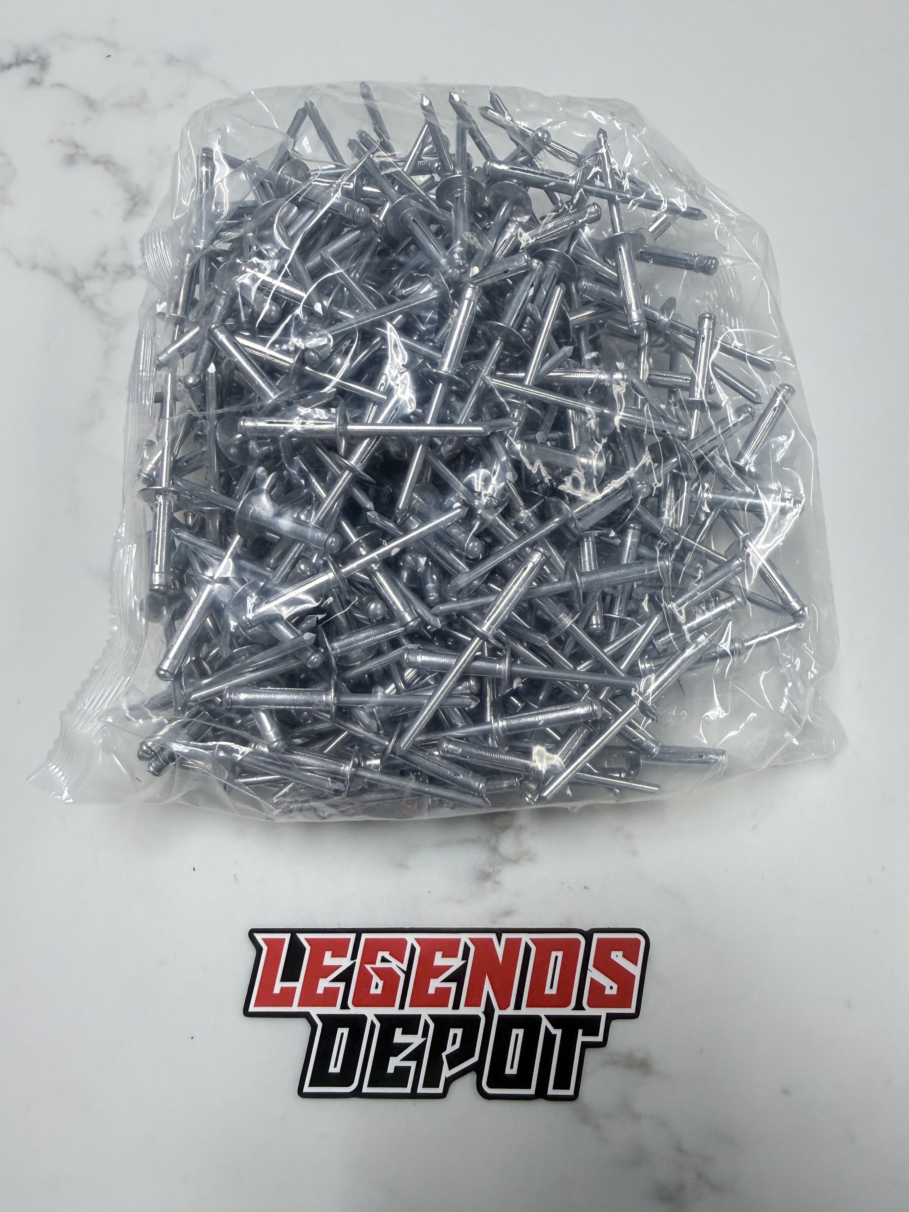 MD Hd Rivet 250pk Silver