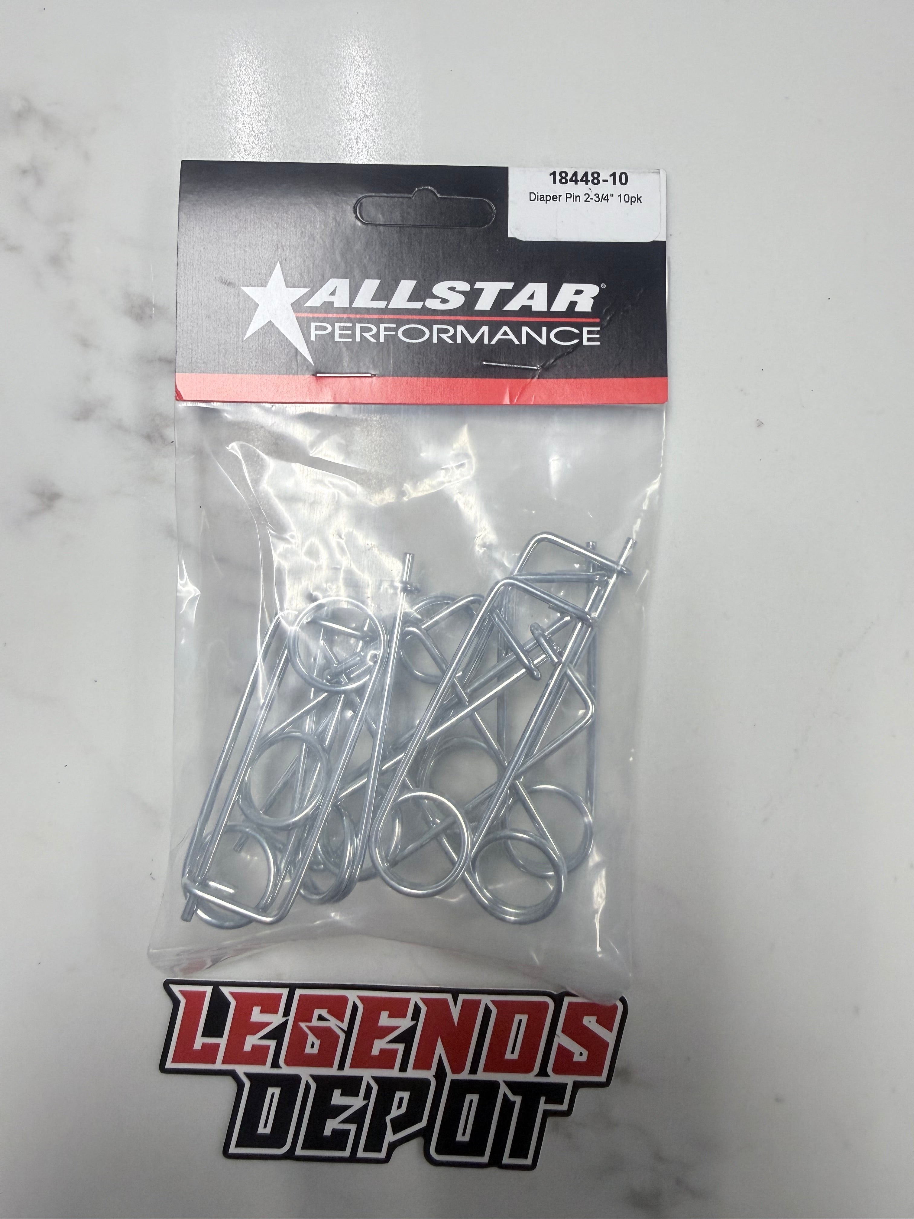 Diaper Pin 2-3/4" 10pk