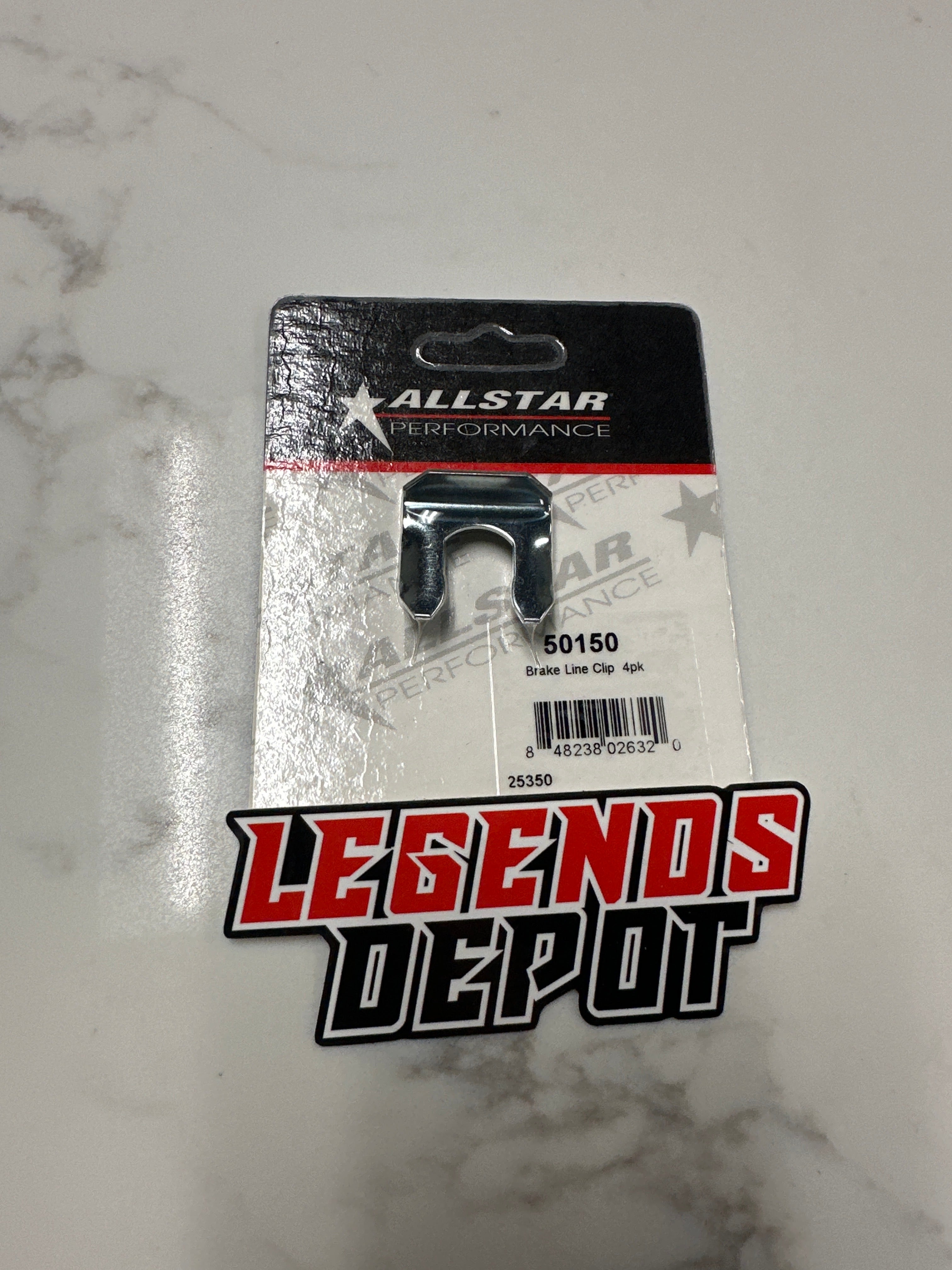 Brake line clips