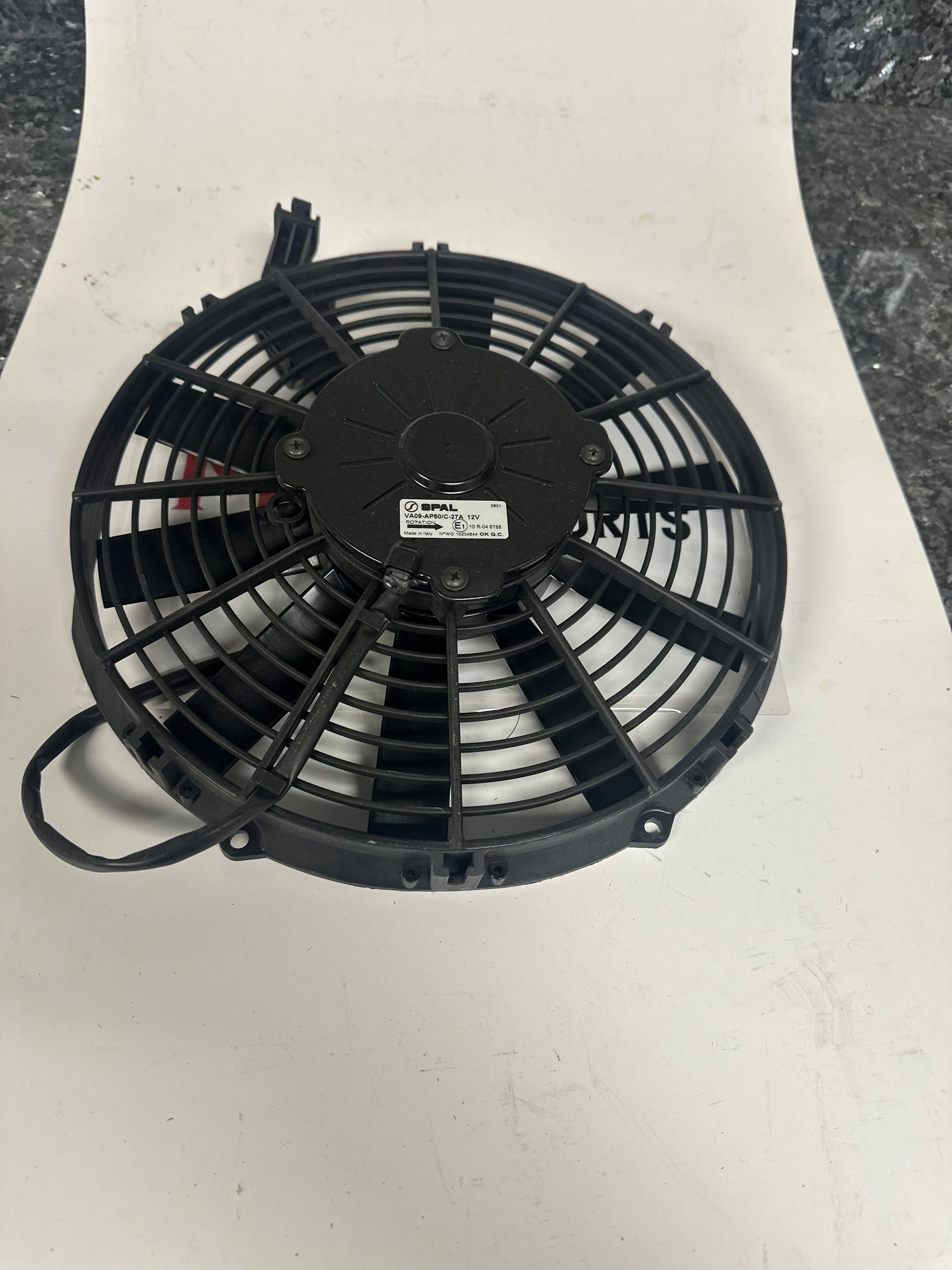 Spal Fan For USLC FZ09/MT09