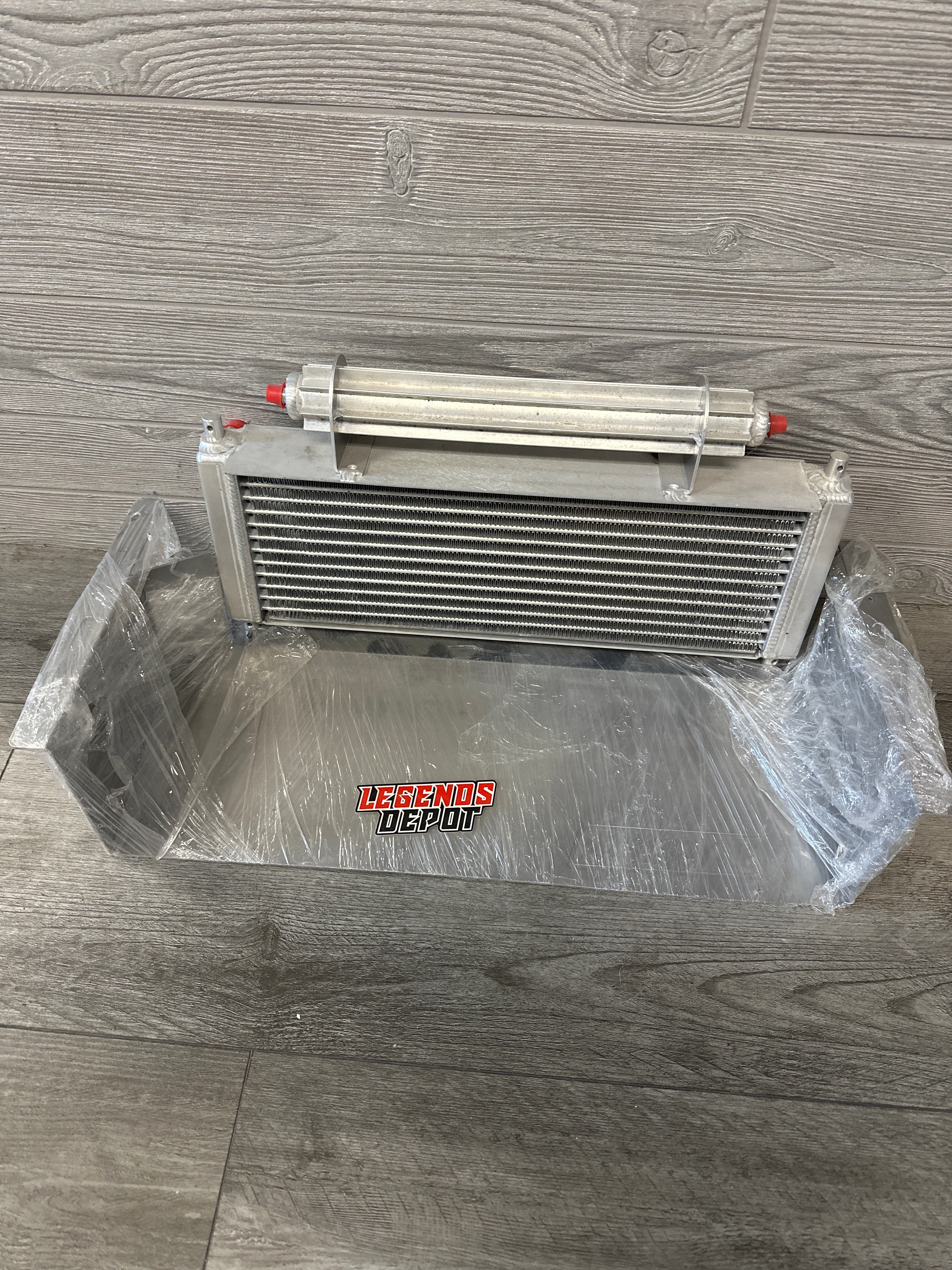 Fluidine oil cooler