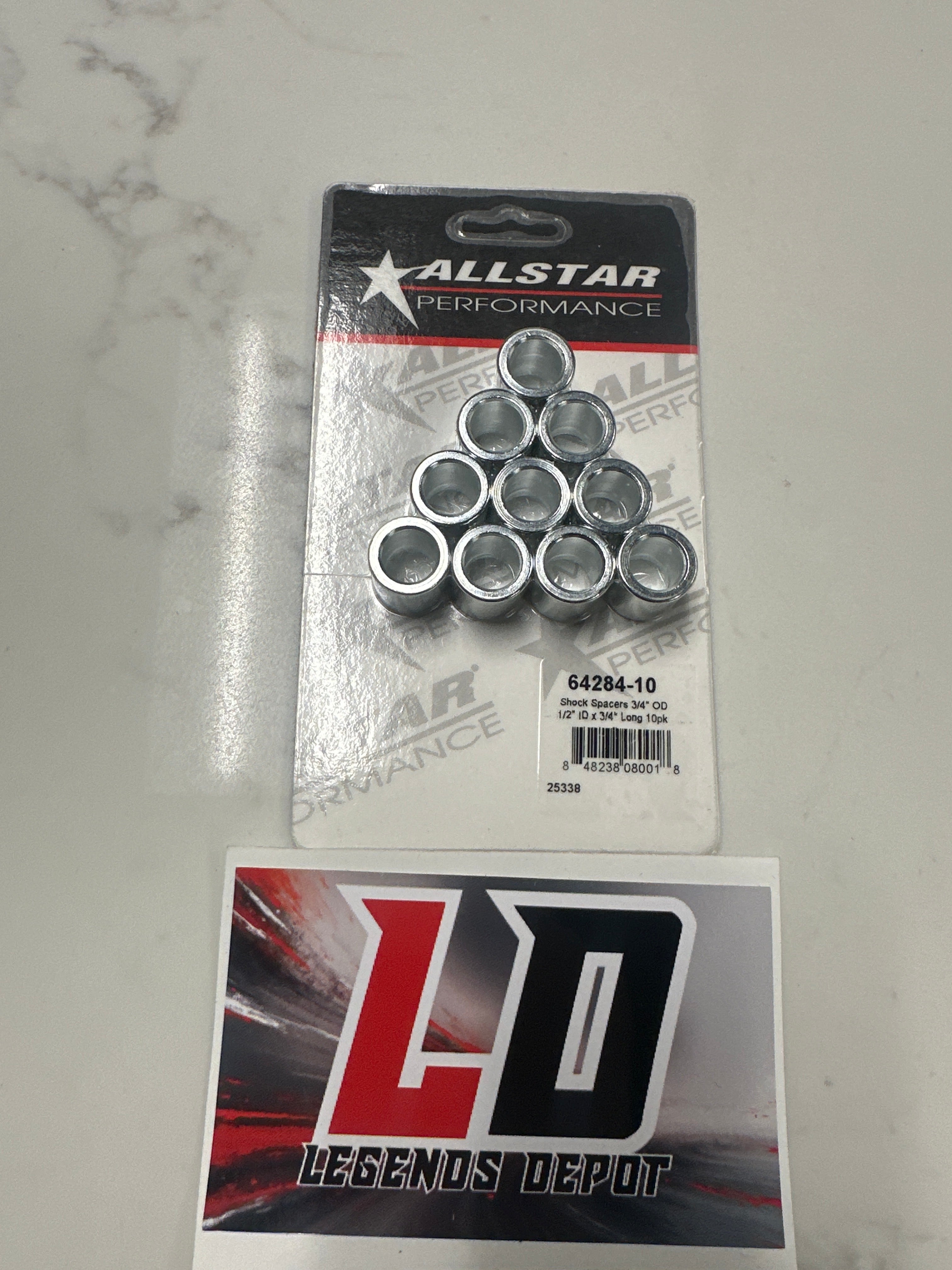 3/4 spacers