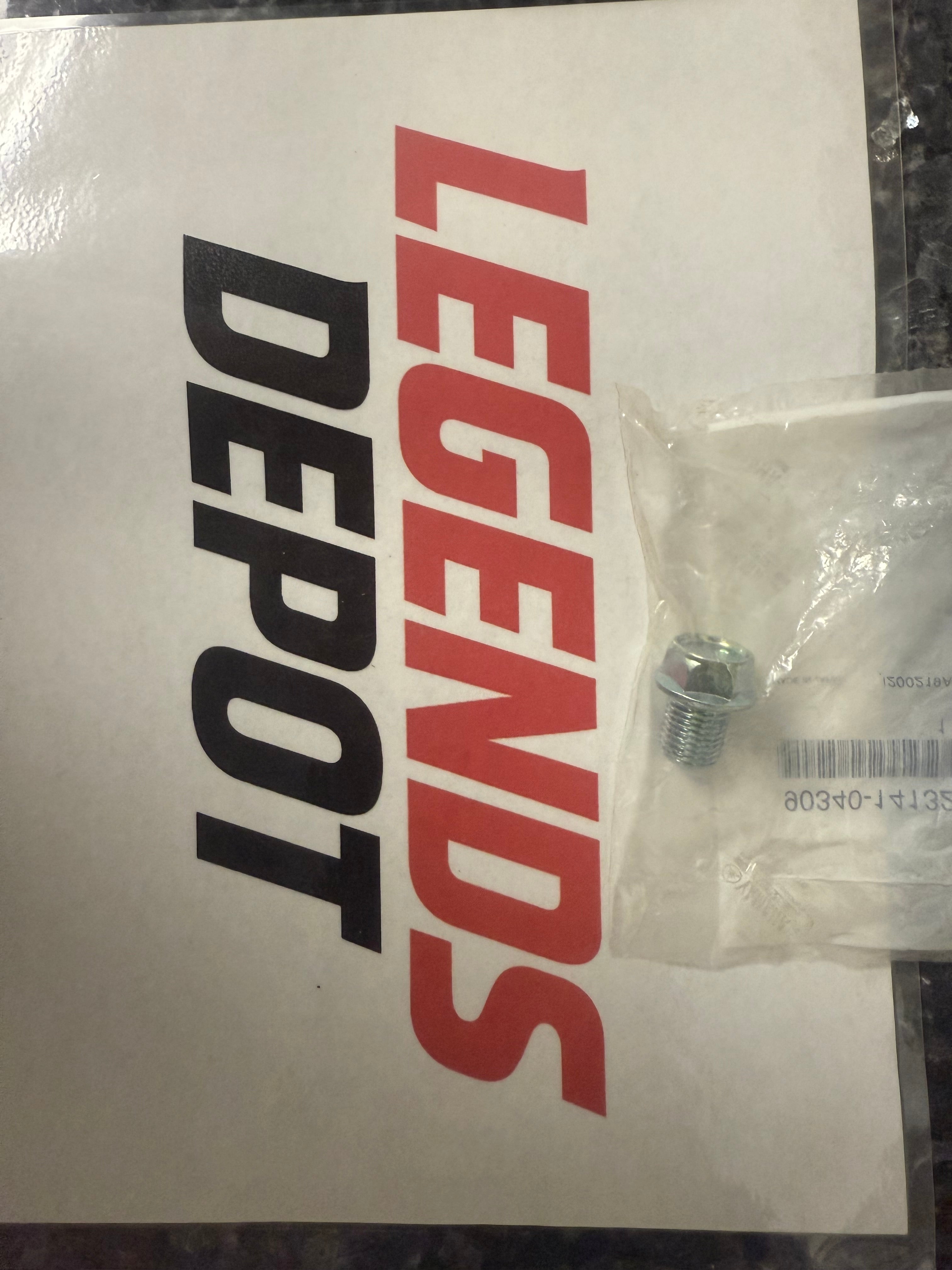 Rear End Drain Plug W/Magnet